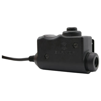Tactical PTT push-to-talk for Motorola 2-pin connector