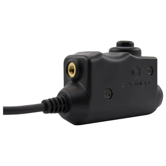 Tactical PTT push-to-talk for Motorola 2-pin connector