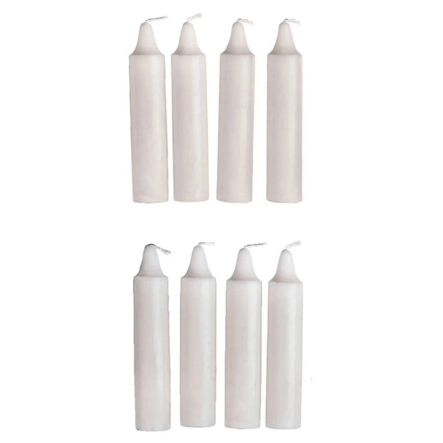 Bunker candles pack of 8 as new