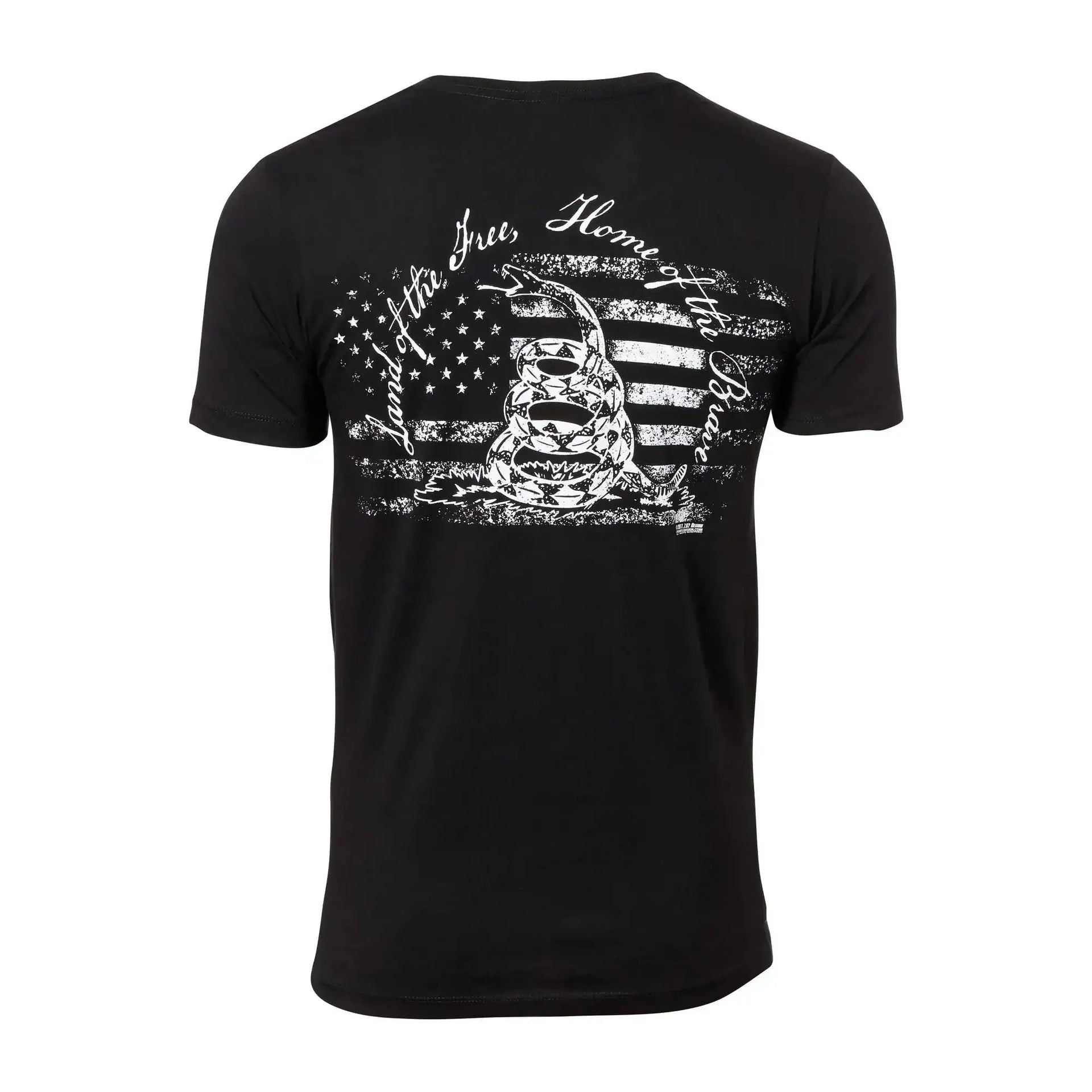 7-62-design-t-shirt-land-of-the-free-schwarz-ansicht-2