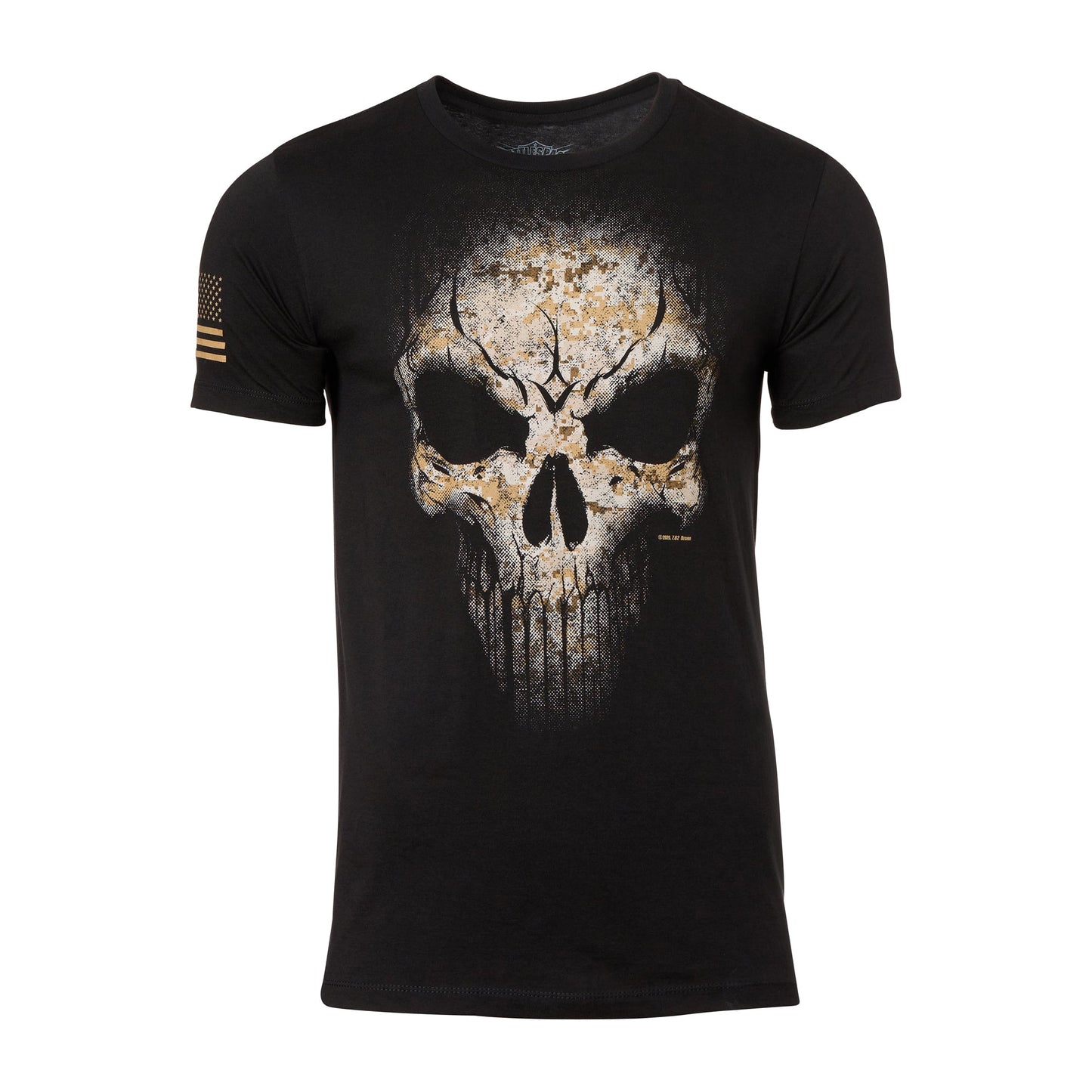 Camiseta USMC Desierto Marpat Calavera