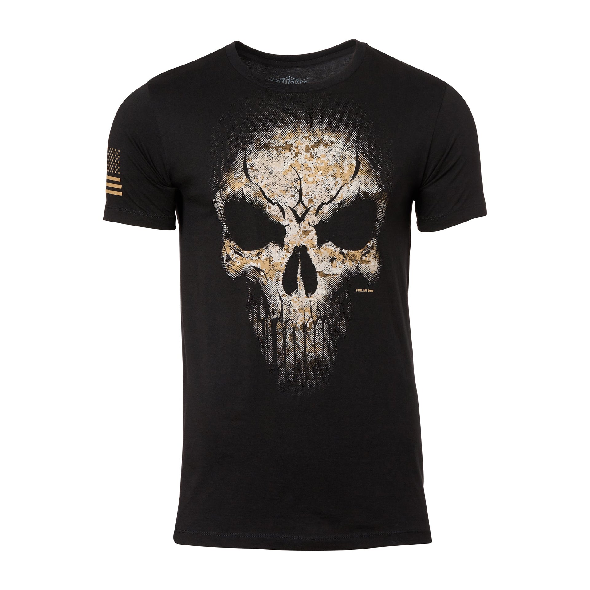 Camiseta USMC Desierto Marpat Calavera
