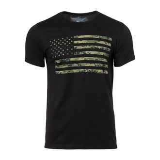 USMC Woodland Marpat Flag T-Shirt