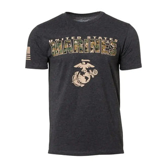 USMC Marpat Camo Text T-Shirt