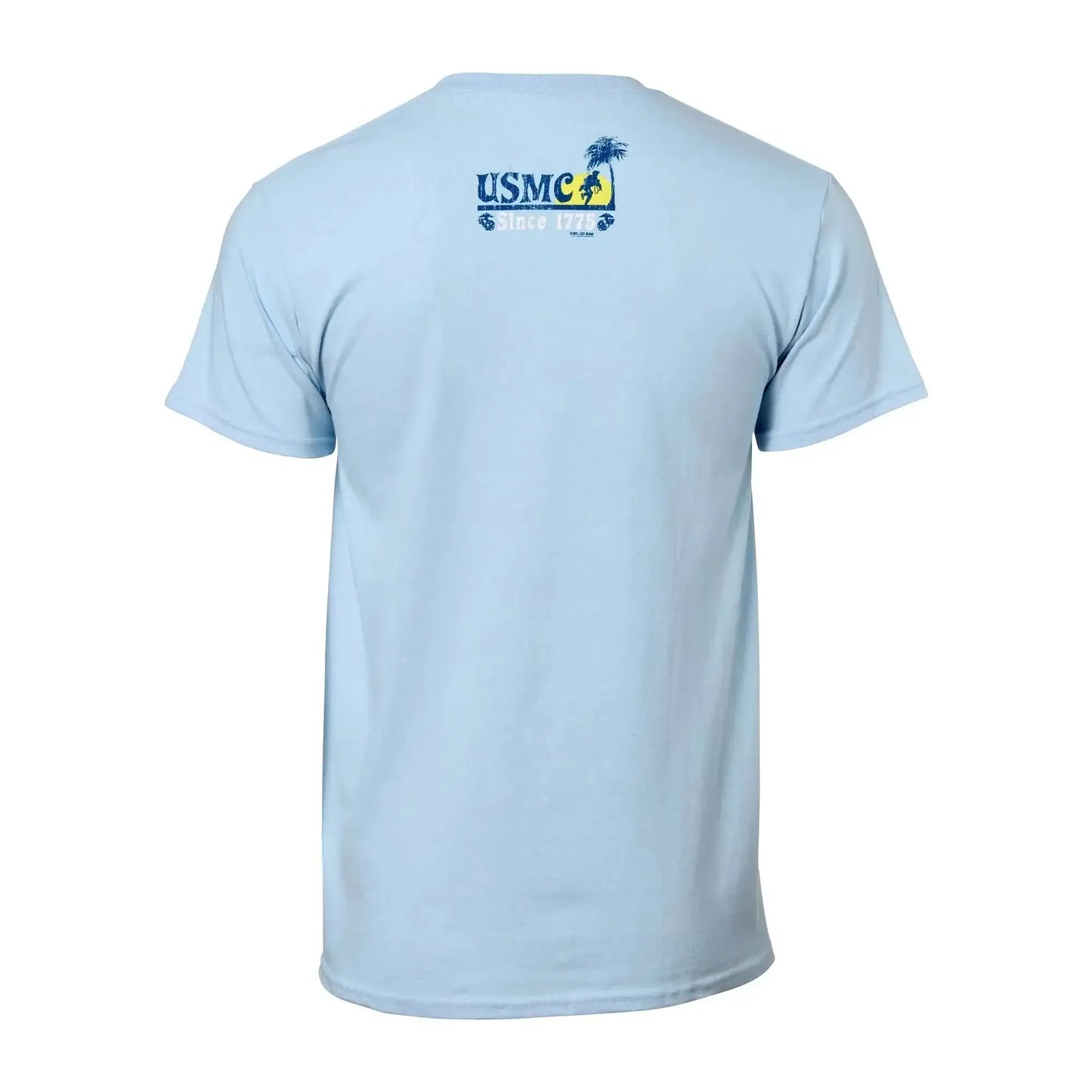 7-62-design-t-shirt-usmc-beach-party-sky-blue-ansicht-2