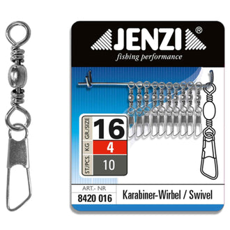 Swivels Nickel-Plated Salt Water Resistant Size 16 10-Pack