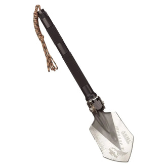 Stainless steel survival shovel