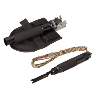 Stainless steel survival shovel