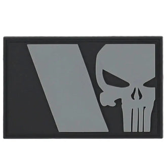 3D Patch PVC Punisher USA Flag