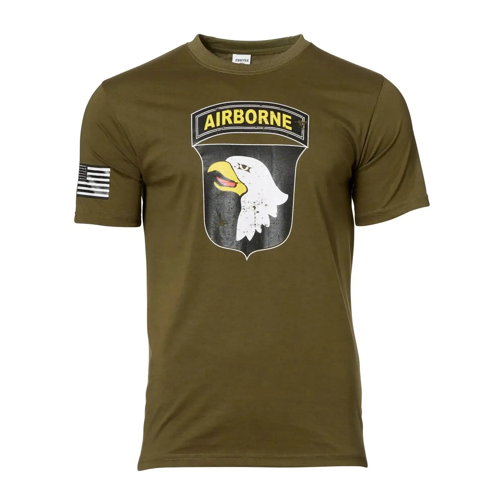 fostex-garments-t-shirt-usa-101st-airborne-oliv-ansicht-1