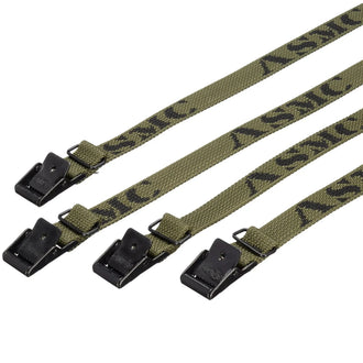 Arno tension straps 75 cm olive set of 4
