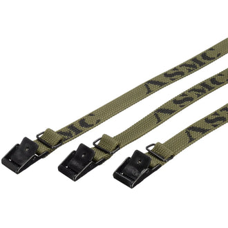 Cinghia Spannriemen 100 cm oliva set da 3