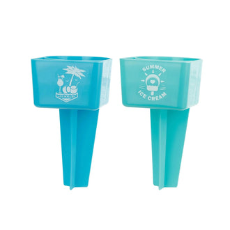Bicchiere da spiaggia con picchetto