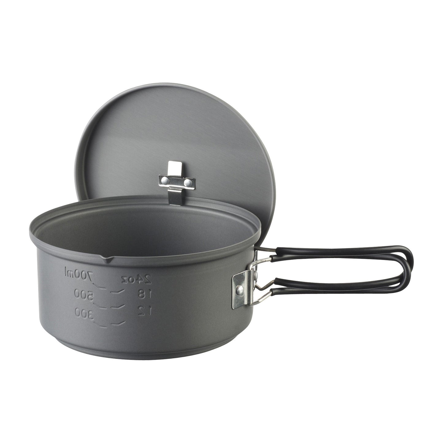 Set da cucina a combustibile solido 1 L antracite