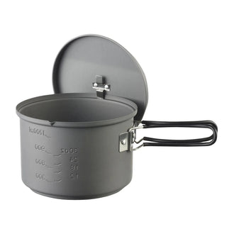 Cooking Set Spirit Burner 1.5 L aluminum hard anodized