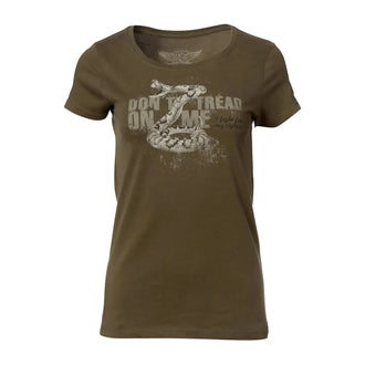 T-shirt Don't tread on me army women