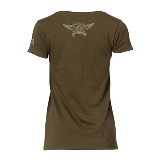 T-shirt Don't tread on me army women