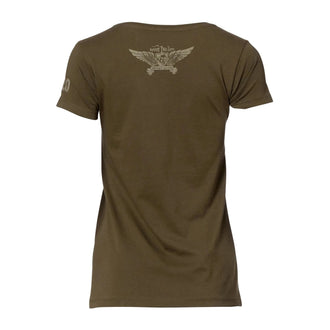 T-shirt Don't tread on me army women