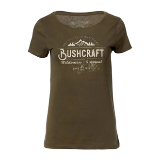 T-shirt Bushcraft Wilderness Survival army women