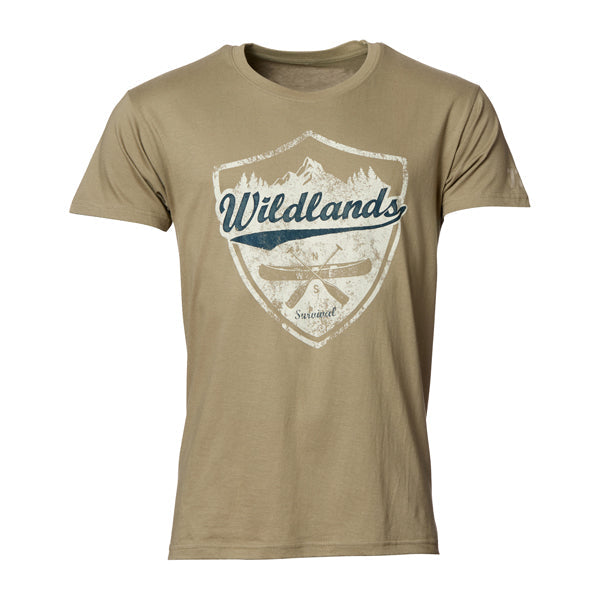 T-Shirt Wildlands tan