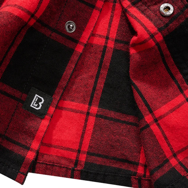 Shirt check shirt sleeveless