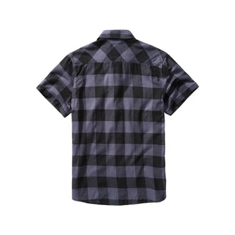 Shirt check shirt halfsleeve