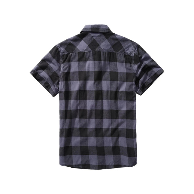 Shirt check shirt halfsleeve