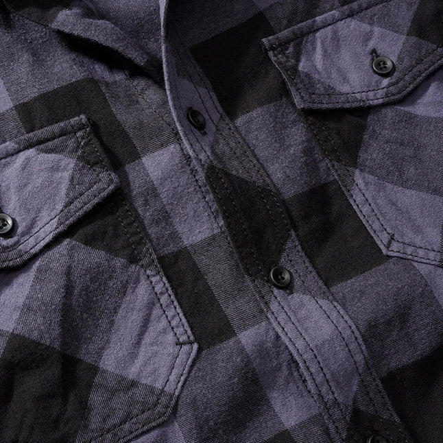 Shirt check shirt halfsleeve