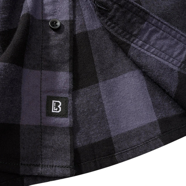 Shirt check shirt halfsleeve