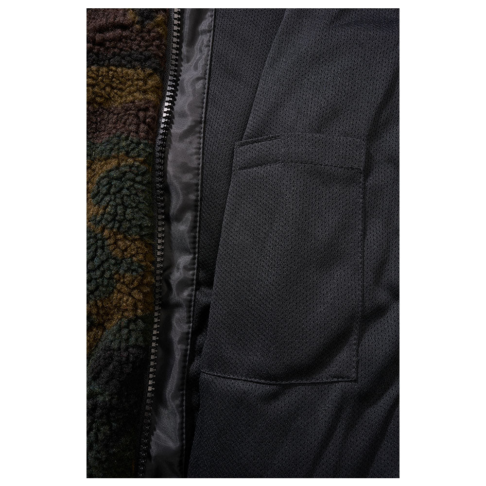 Chaqueta de forro polar con capucha para mujer woodland