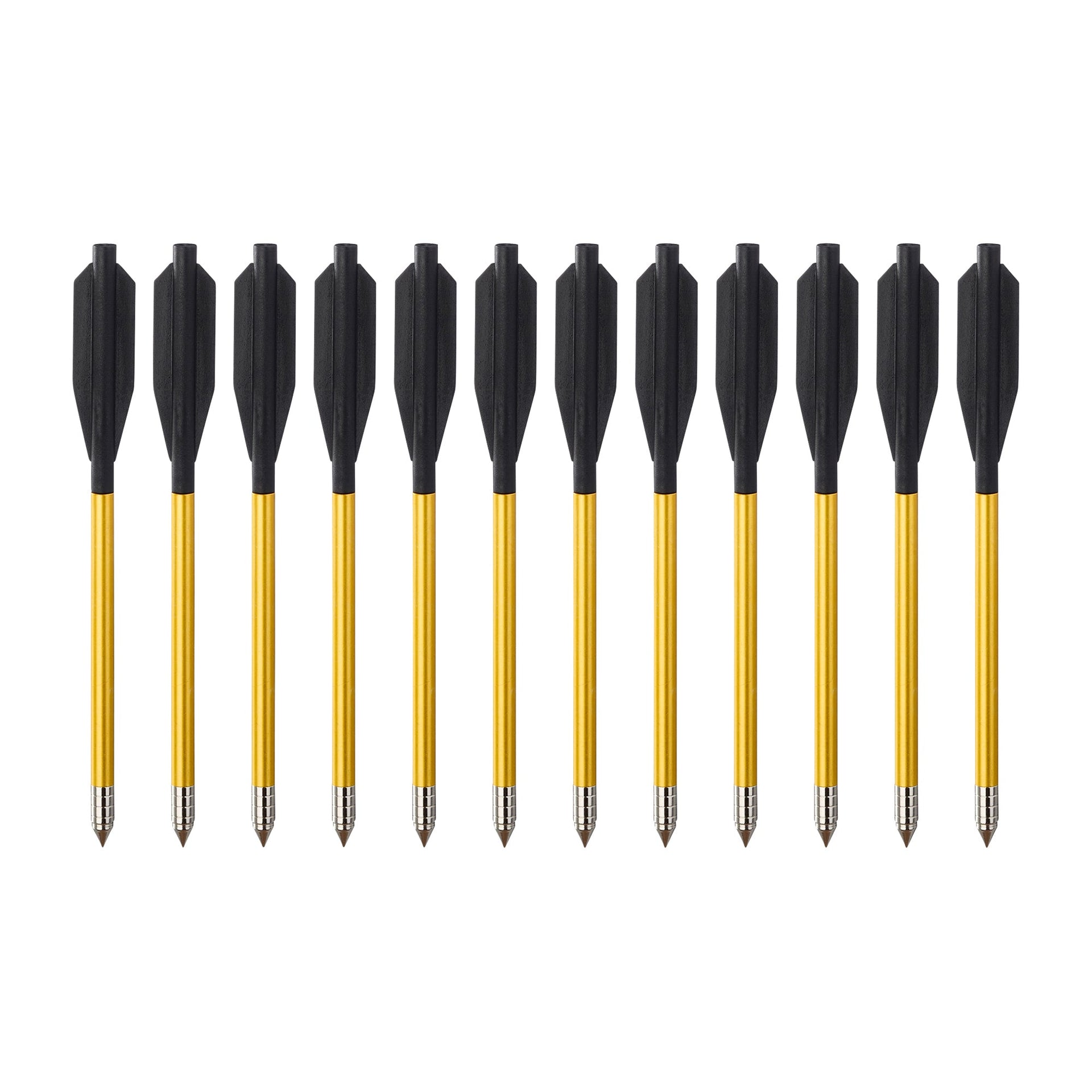 Aluminiumpfeile für Pistolenarmbrust 6.5 Zoll 12 St.