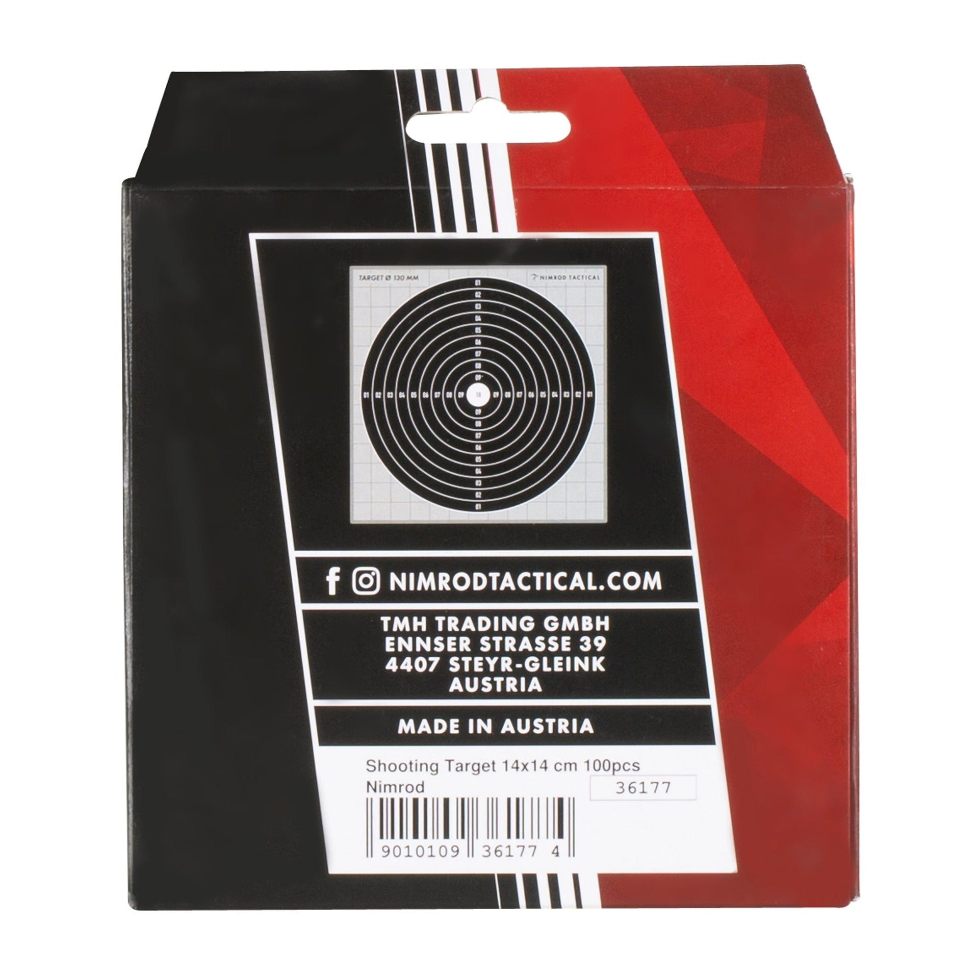 Nimrod Shooting Target 100 Pieces white