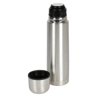 Stainless steel insulated bottle 0.5 L silver