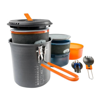 Kochset Halulite Microdualist II mehrfarbig