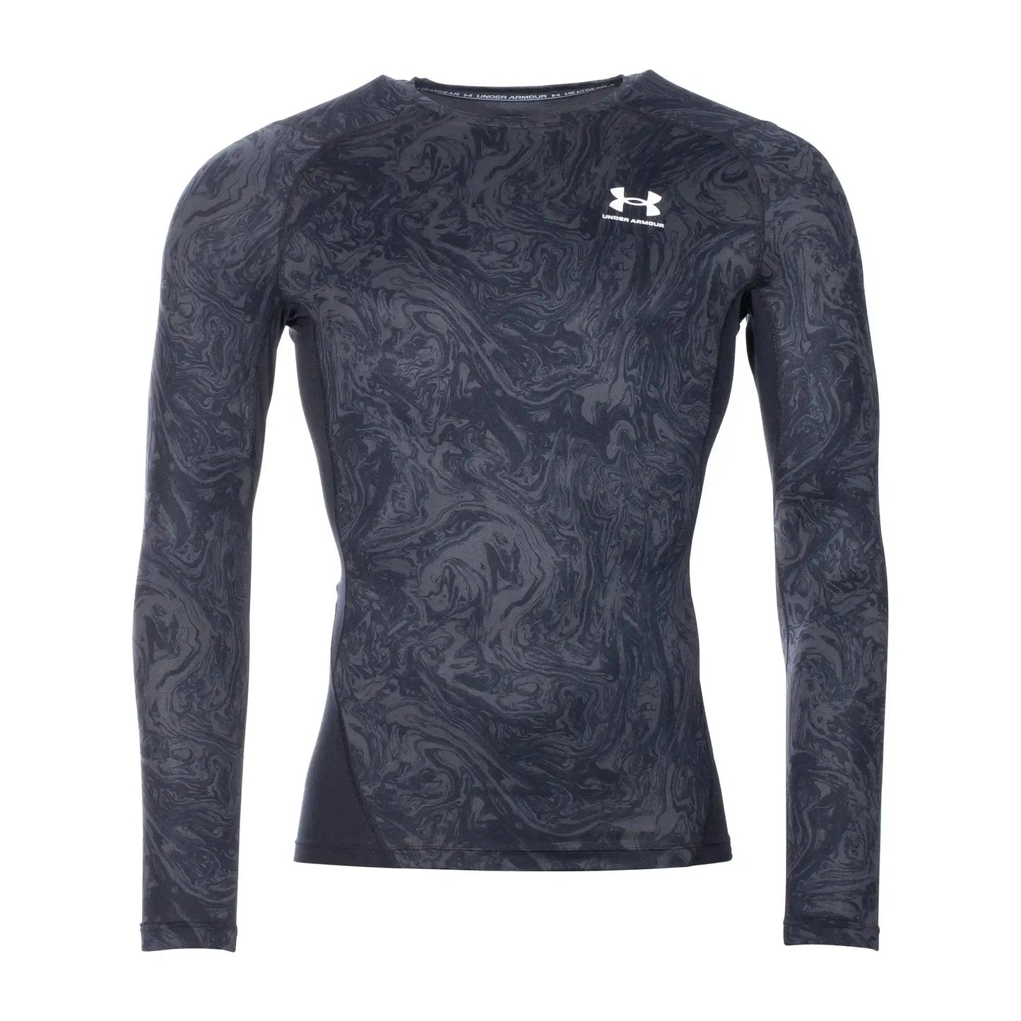 under-armour-longsleeve-hg-comp-print-schwarz-ansicht-1