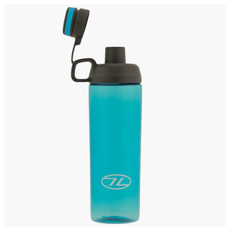 Botella hidratante azul