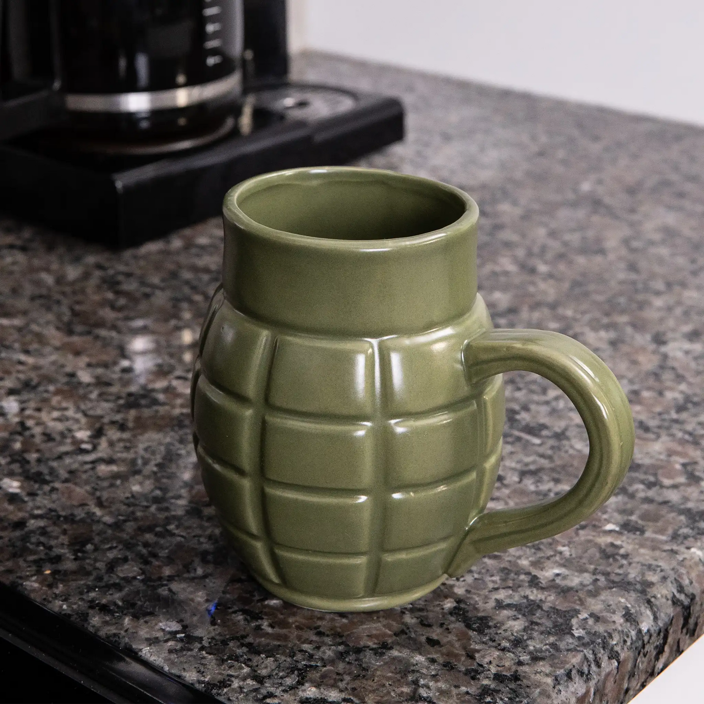 Grenade Coffee Mug, olive