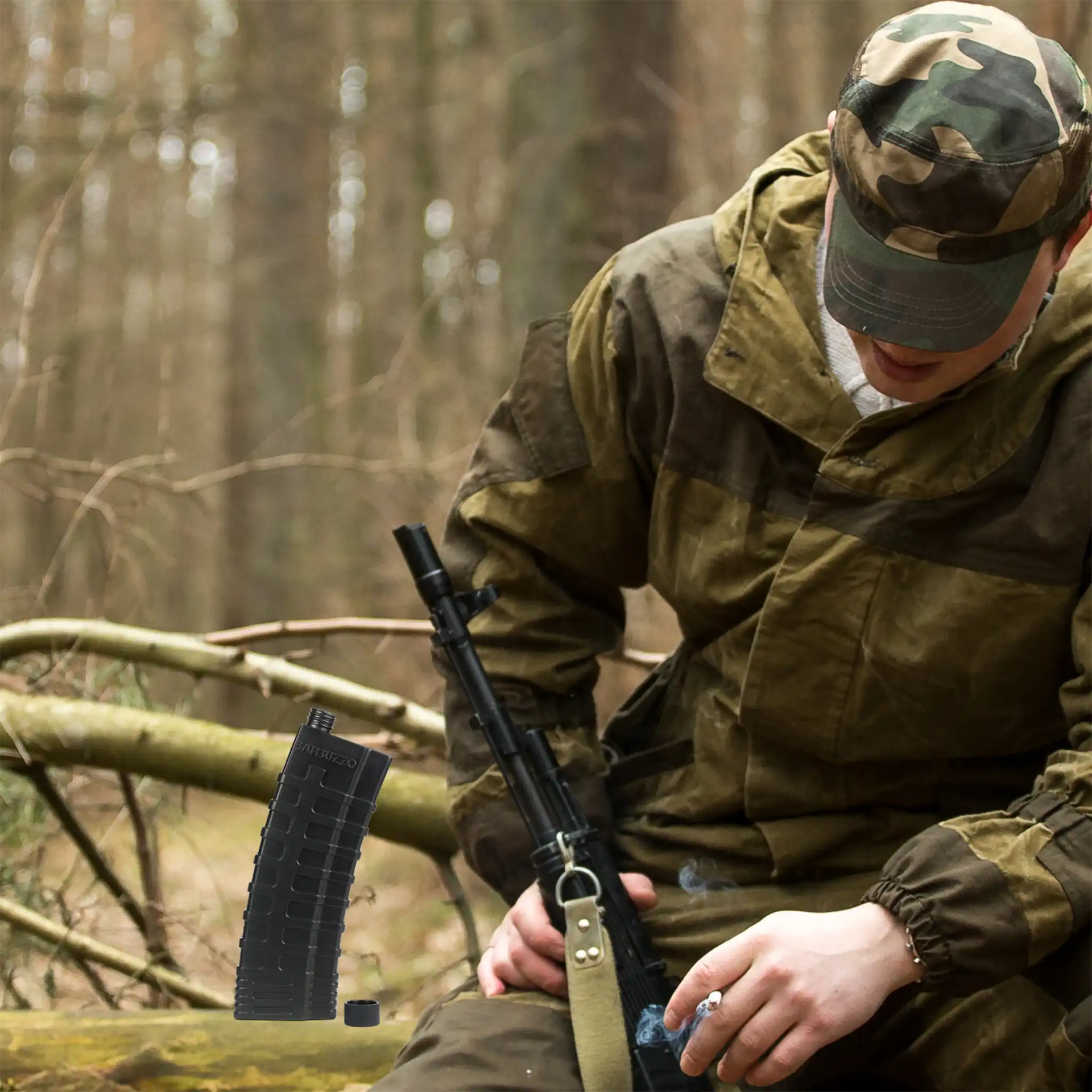 Flask AR magazine black