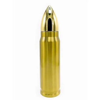 Bullet thermos bottle, gold-colored