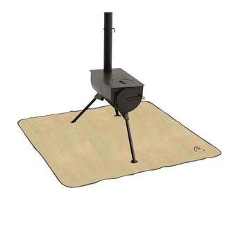 Floor mat for oven, khaki