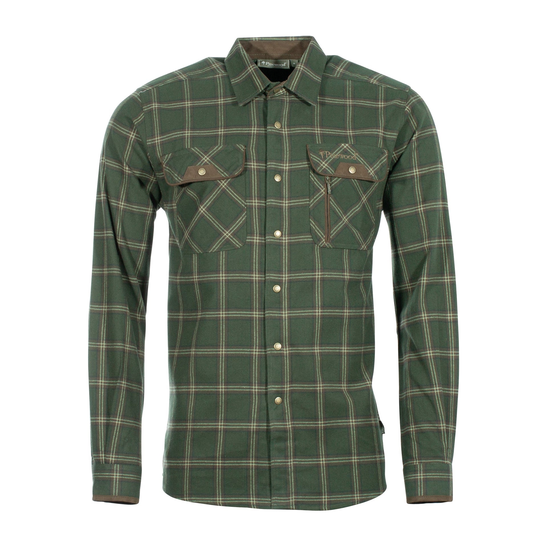 Camisa Prestwick Exclusive verde musgo oscuro
