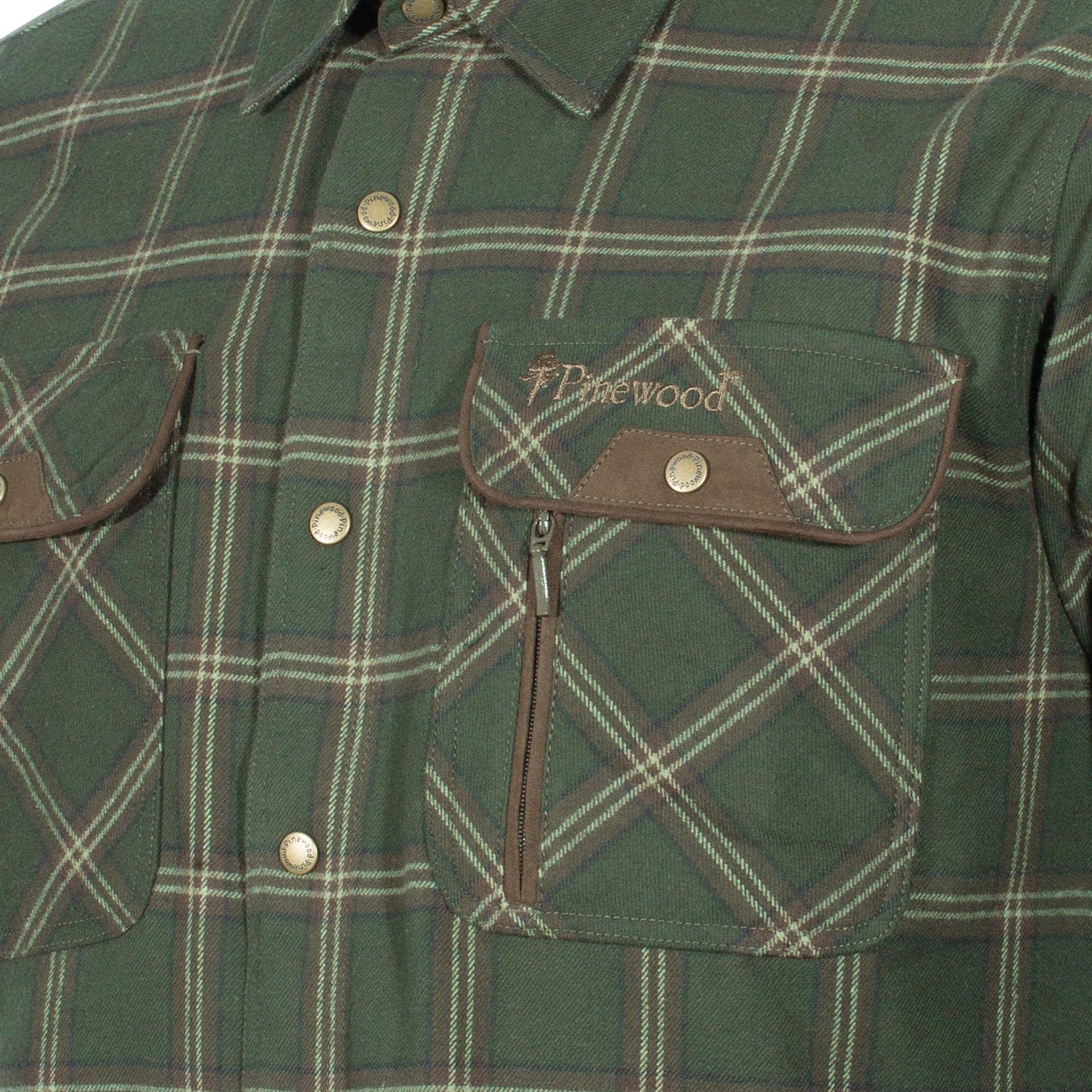 Camisa Prestwick Exclusive verde musgo oscuro