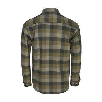 Shirt Lumbo olive suede brown