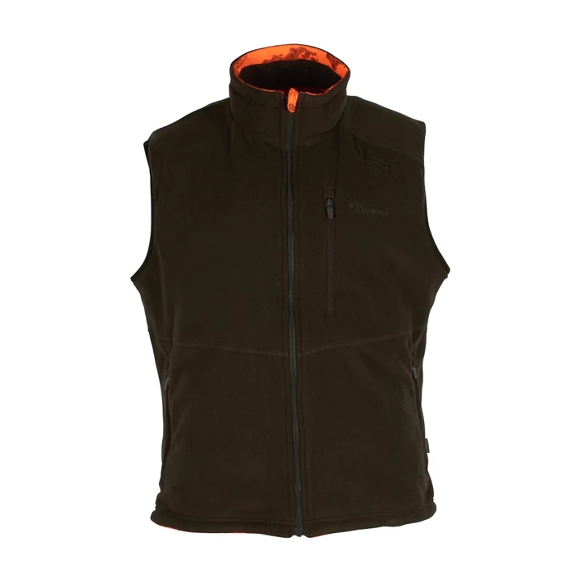 Vest Smaland Camou mid green terracotta