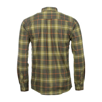 Cornwall shirt, olive terracotta