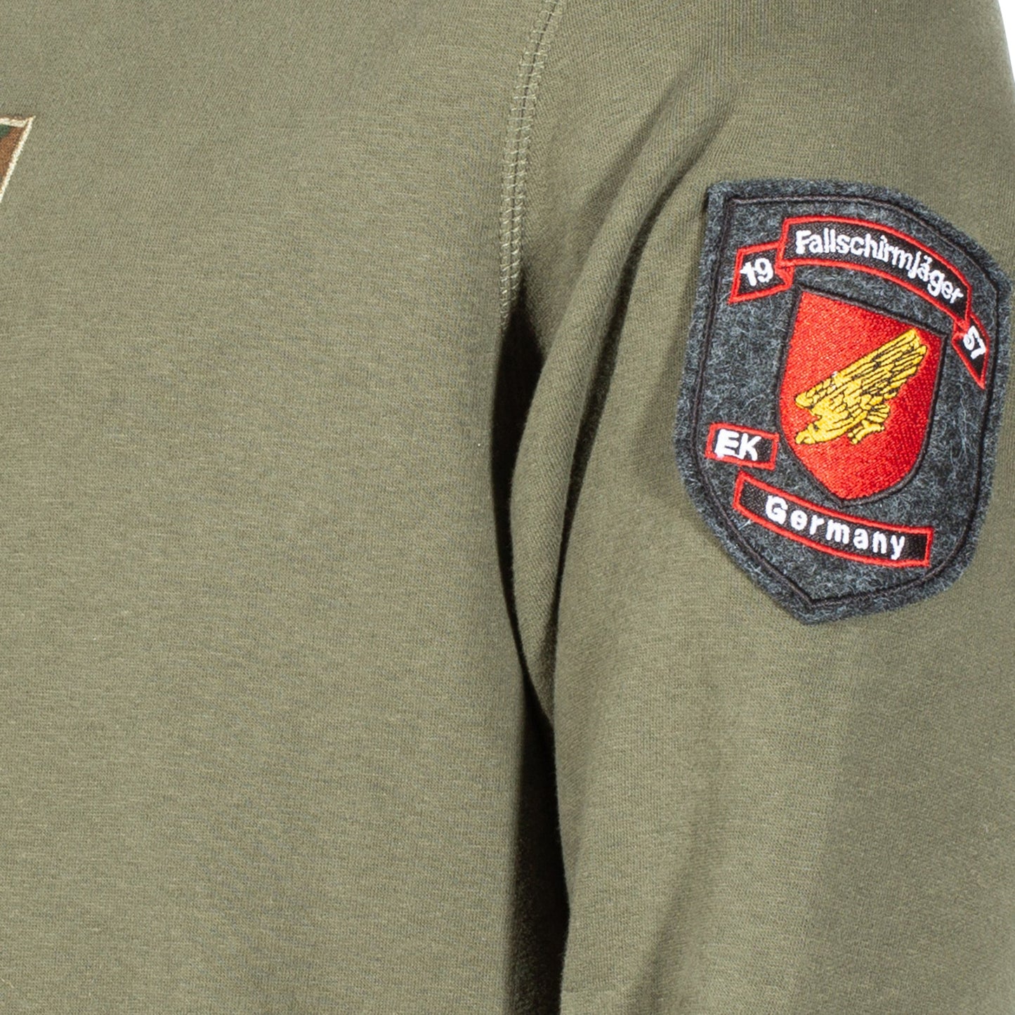 Sudadera con capucha Bundeswehr alemán Airborne