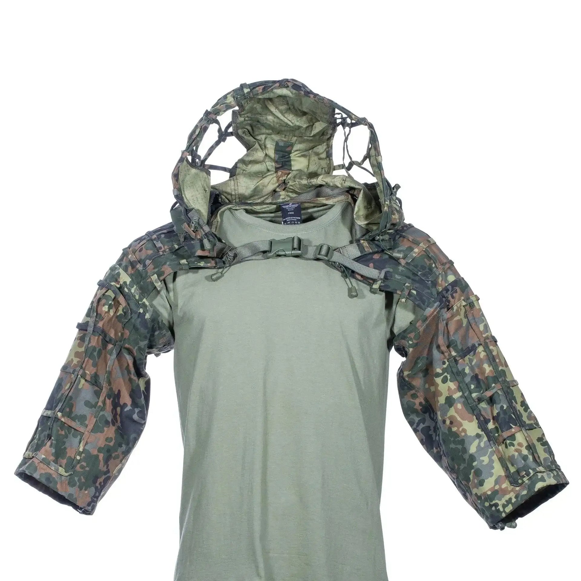 invader gear flecktarn Invader Gear Ghillie Sniper Bolero Plain flecktarn