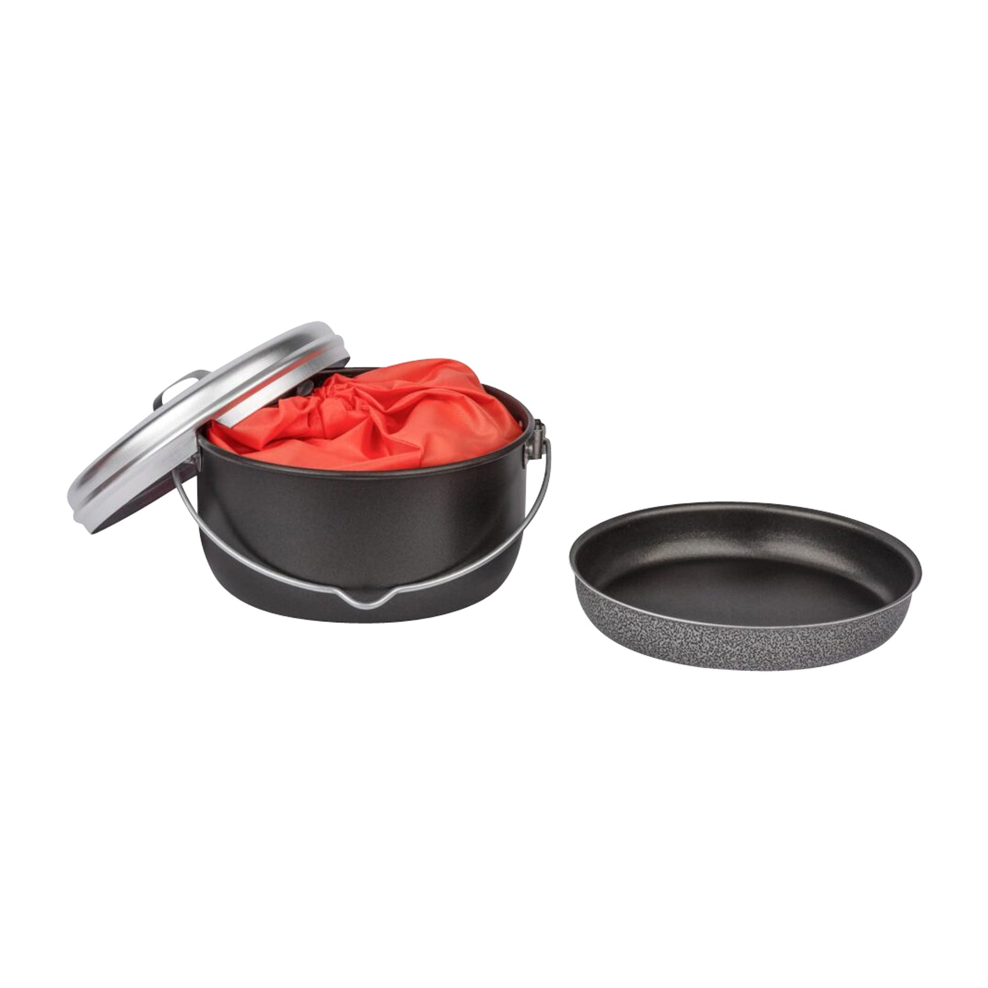 Juego de camping 24-T color plateado