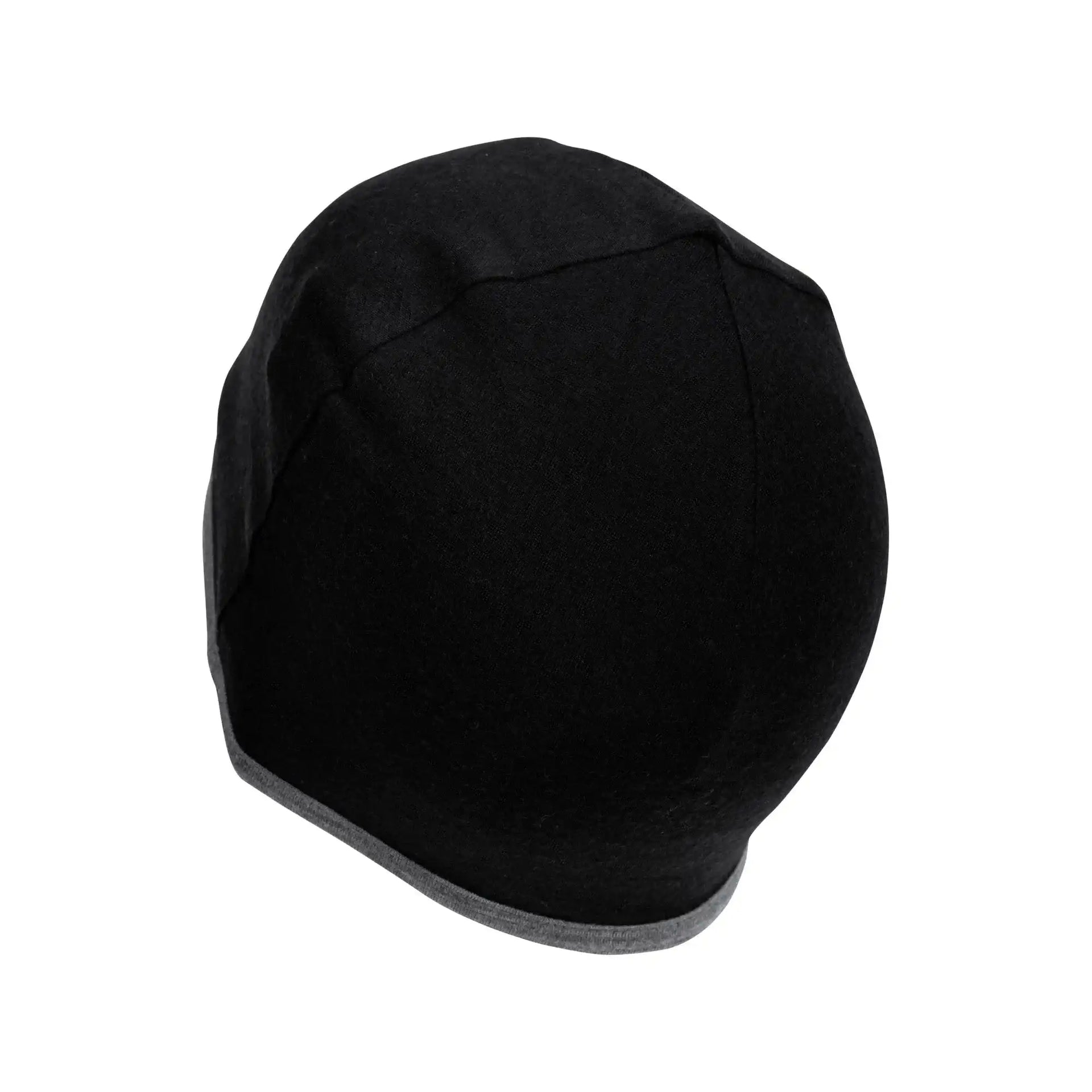 icebreaker-muetze-pocket-hat-schwarz-gritstone-heather-ansicht-2