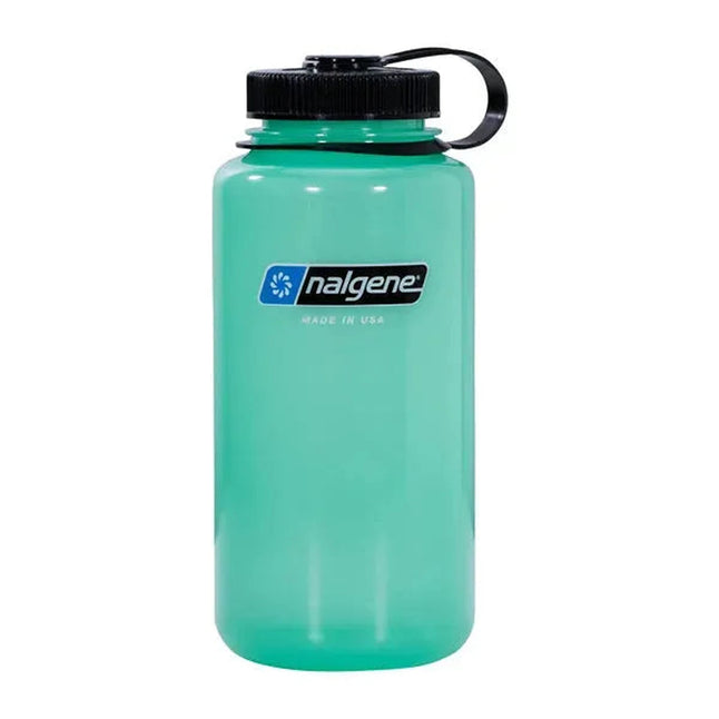 Botella de agua boca ancha Glow Sustain 1 L verde